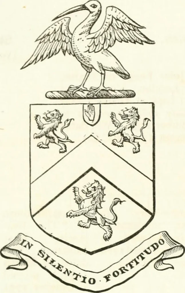 An illustration from Visitation of England and Wales, 1893, leaf 19