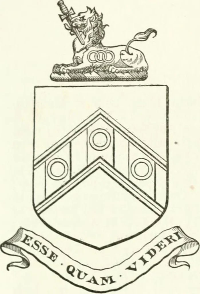 An illustration from Visitation of England and Wales, 1893, leaf 65
