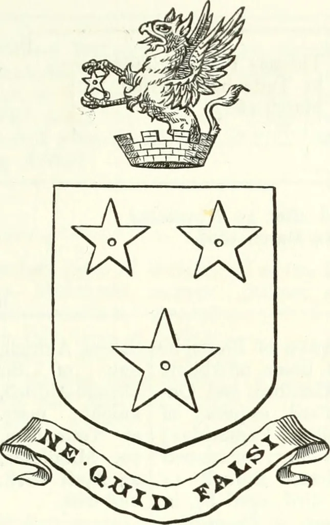 An illustration from Visitation of England and Wales, 1893, leaf 86