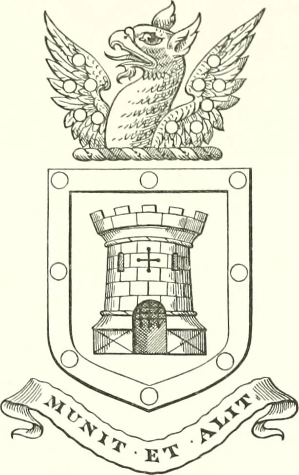 An illustration from Visitation of England and Wales, 1893, leaf 132