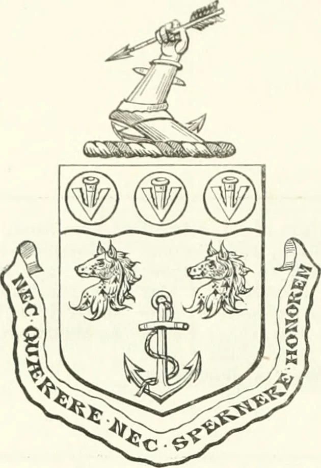 An illustration from Visitation of England and Wales, 1893, leaf 21