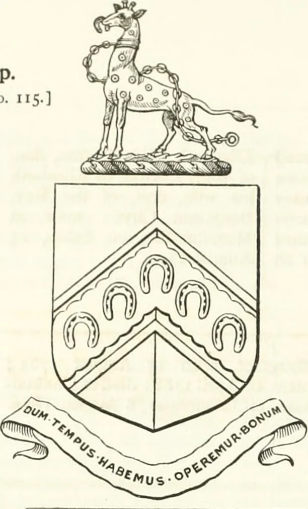 An illustration from Visitation of England and Wales, 1893, leaf 41