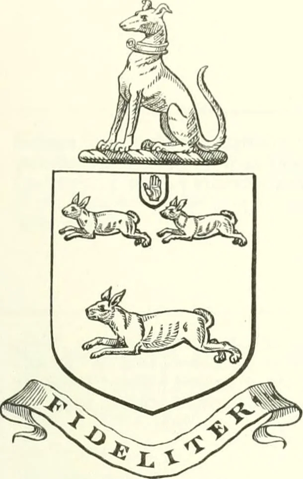 An illustration from Visitation of England and Wales, 1893, leaf 100