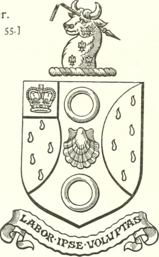 An illustration from Visitation of England and Wales, 1893, leaf 183