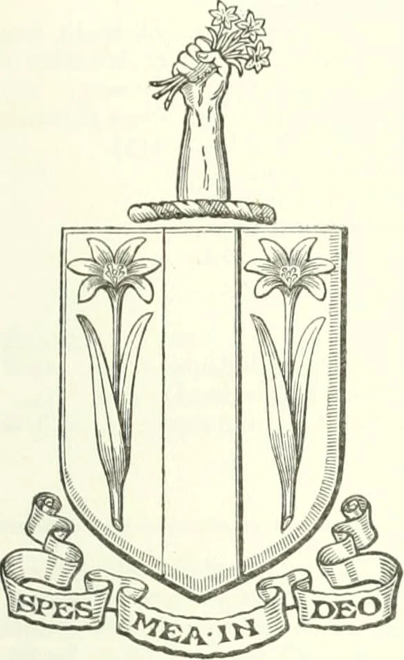 An illustration from Visitation of England and Wales, 1893, leaf 54