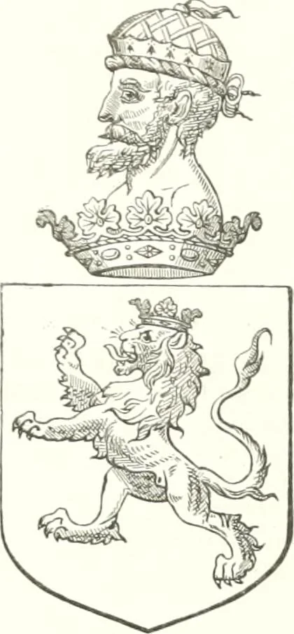 An illustration from Visitation of England and Wales, 1893, leaf 85