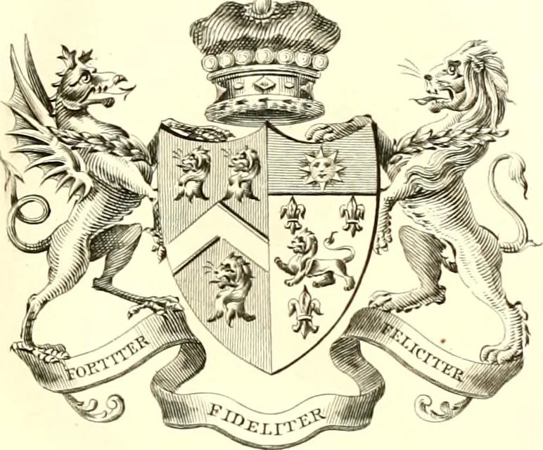 An illustration from Visitation of Ireland, 1897, leaf 130