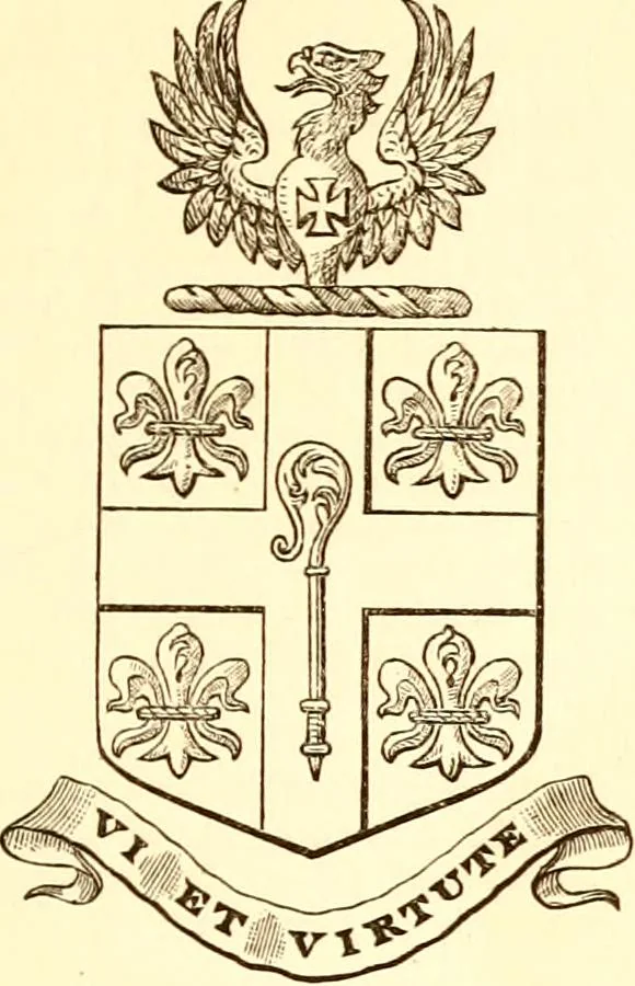 An illustration from Visitation of Ireland, 1897, leaf 68