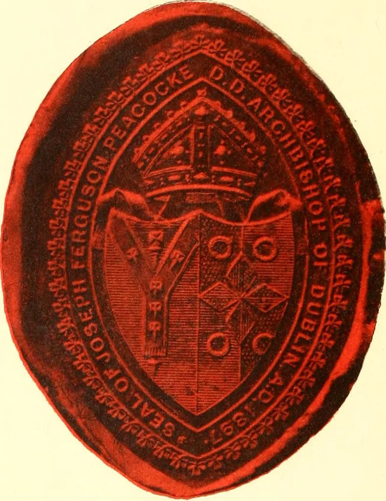 An illustration from Visitation of Ireland, 1897, leaf 99
