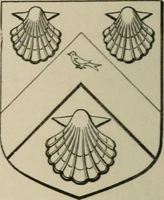 An illustration from The visitation of London : anno Domini 1633, 1634, and 1635. Made by Sr. Henry St. George, kt., Richmond herald, and deputy and marshal to Sr. Richard St. George, kt., Clarencieux king of armes, 1880, leaf 125