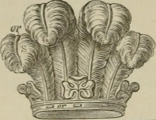 An illustration from The visitation of London : anno Domini 1633, 1634, and 1635. Made by Sr. Henry St. George, kt., Richmond herald, and deputy and marshal to Sr. Richard St. George, kt., Clarencieux king of armes, 1880, leaf 367
