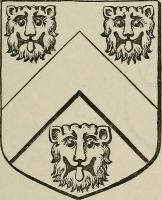 An illustration from The visitation of London : anno Domini 1633, 1634, and 1635. Made by Sr. Henry St. George, kt., Richmond herald, and deputy and marshal to Sr. Richard St. George, kt., Clarencieux king of armes, 1880, leaf 612