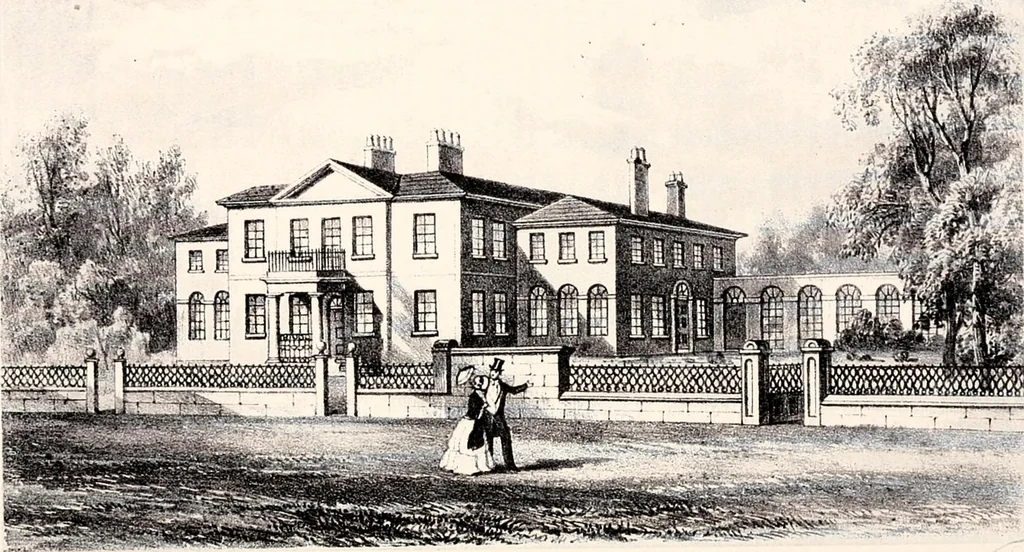 An illustration from A visitation of the seats and arms of the noblemen and gentlemen of Great Britain, 1852, leaf 167