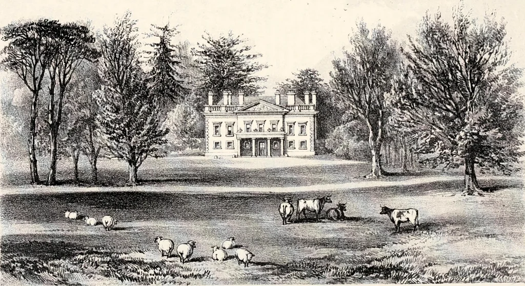 An illustration from A visitation of the seats and arms of the noblemen and gentlemen of Great Britain, 1852, leaf 234
