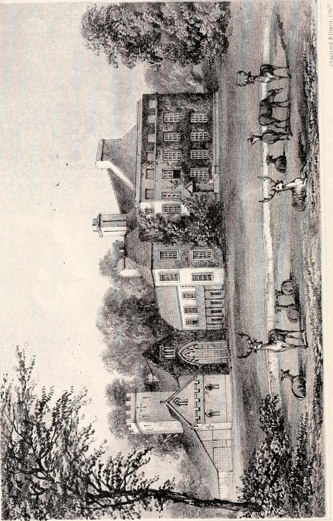 An illustration from A visitation of the seats and arms of the noblemen and gentlemen of Great Britain, 1852, leaf 29