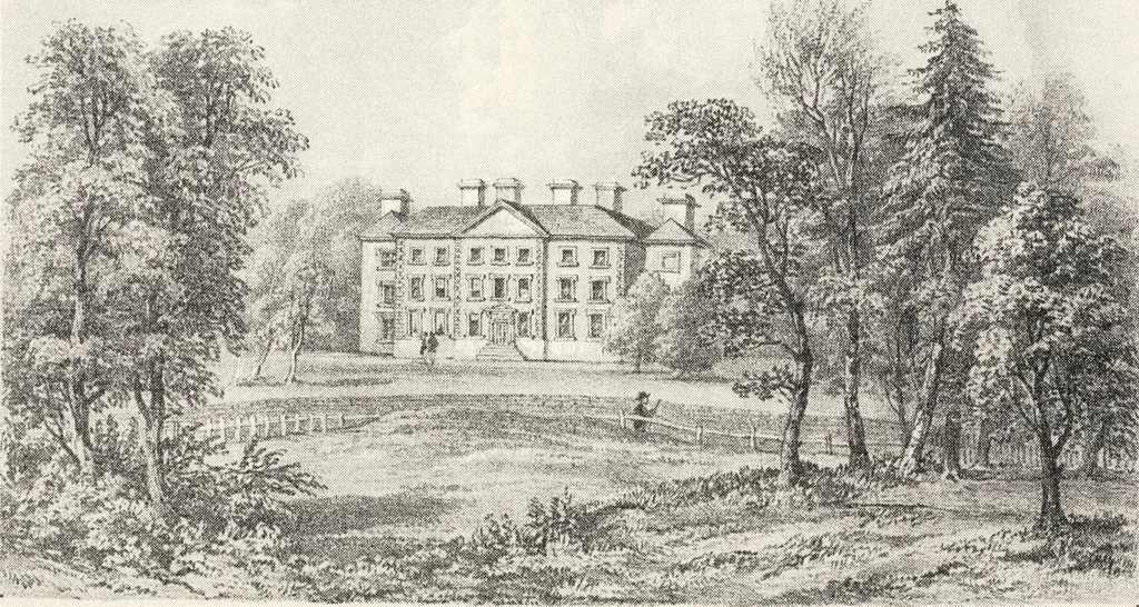 An illustration from A visitation of the seats and arms of the noblemen and gentlemen of Great Britain, 1852, leaf 321