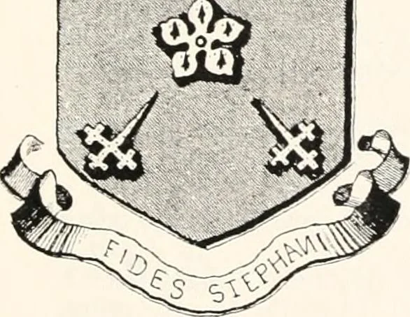 An illustration from A visitation of the seats and arms of the noblemen and gentlemen of Great Britain, 1852, leaf 460
