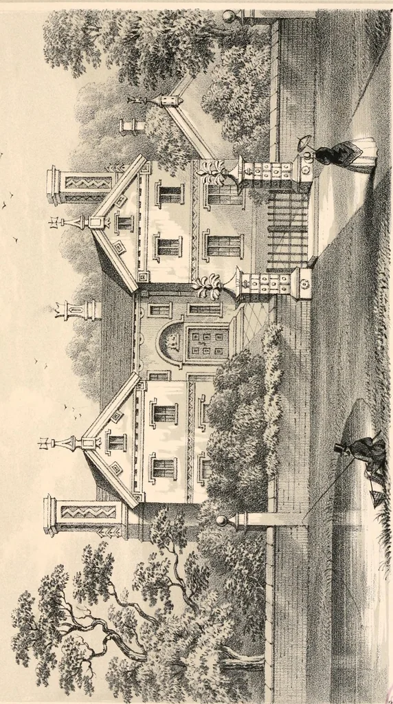 An illustration from A visitation of the seats and arms of the noblemen and gentlemen of Great Britain, 1852, leaf 178