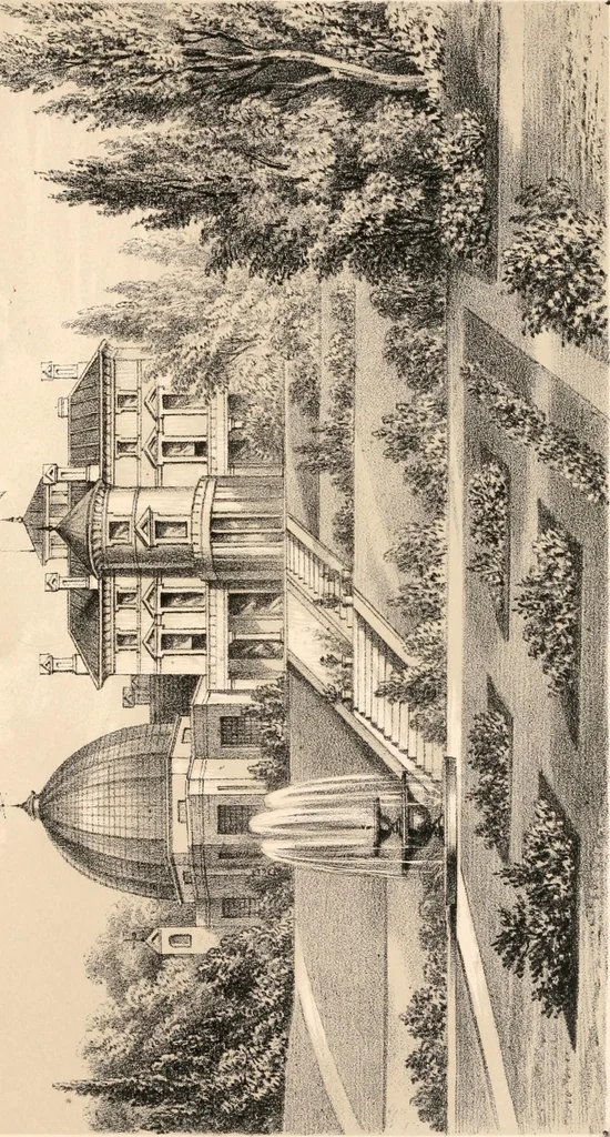 An illustration from A visitation of the seats and arms of the noblemen and gentlemen of Great Britain, 1852, leaf 204