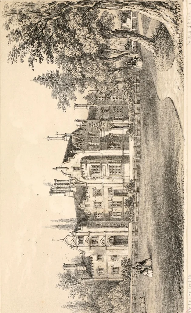 An illustration from A visitation of the seats and arms of the noblemen and gentlemen of Great Britain, 1852, leaf 236