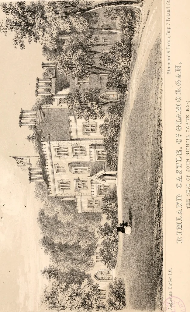 An illustration from A visitation of the seats and arms of the noblemen and gentlemen of Great Britain, 1852, leaf 251