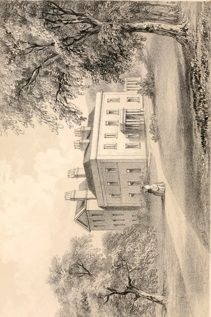 An illustration from A visitation of the seats and arms of the noblemen and gentlemen of Great Britain, 1852, leaf 293