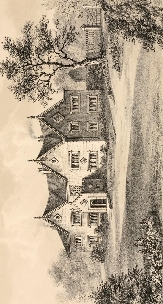 An illustration from A visitation of the seats and arms of the noblemen and gentlemen of Great Britain, 1852, leaf 30
