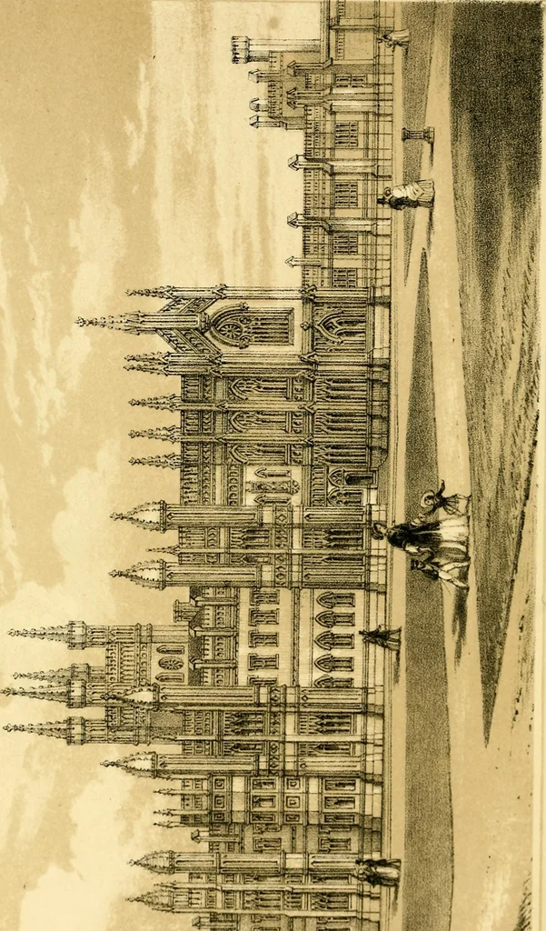 An illustration from A visitation of the seats and arms of the noblemen and gentlemen of Great Britain and Ireland, 1855, leaf 15