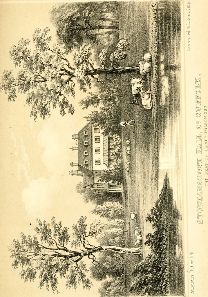An illustration from A visitation of the seats and arms of the noblemen and gentlemen of Great Britain and Ireland, 1855, leaf 256