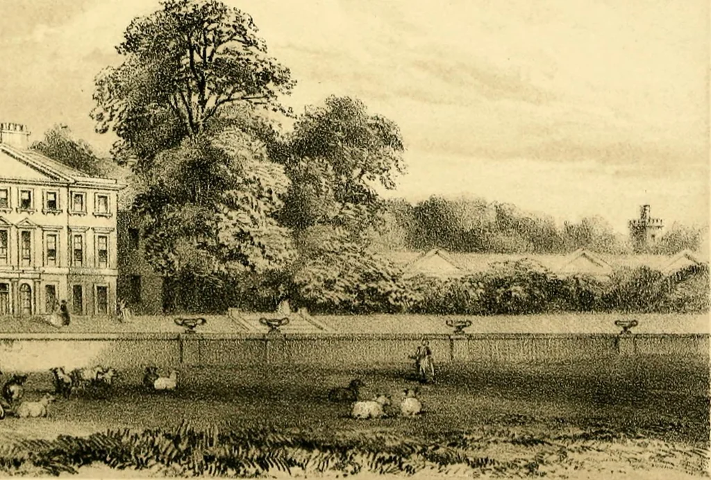An illustration from A visitation of the seats and arms of the noblemen and gentlemen of Great Britain and Ireland, 1855, leaf 269