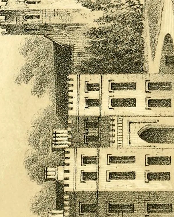 An illustration from A visitation of the seats and arms of the noblemen and gentlemen of Great Britain and Ireland, 1855, leaf 7