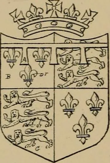 An illustration from The visitation of Yorkshire in the years 1563 and 1564 : made by William Flower, esquire, Norroy king of arms, 1881, leaf 445