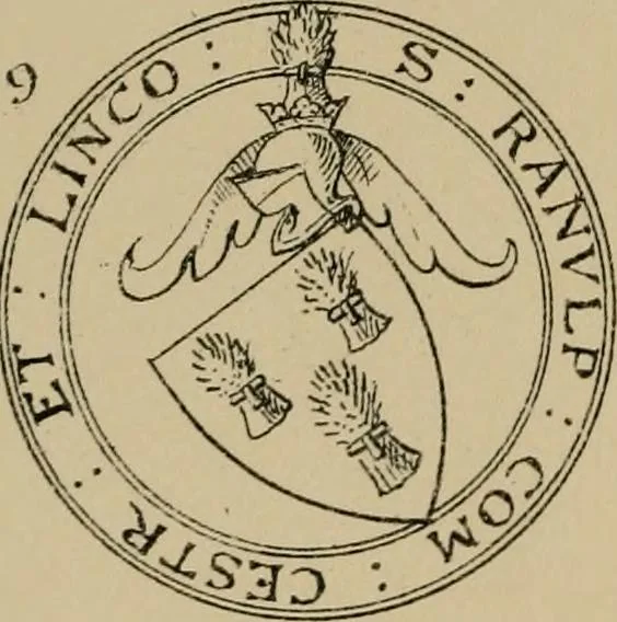 An illustration from The visitation of Yorkshire in the years 1563 and 1564 : made by William Flower, esquire, Norroy king of arms, 1881, leaf 459