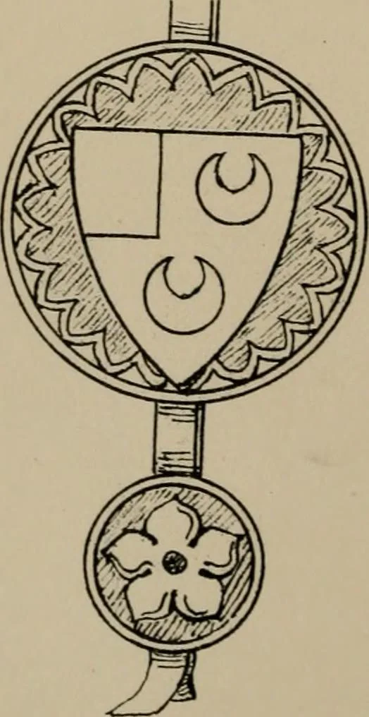 An illustration from The visitations of Bedfordshire ; annis Domini 1566, 1582, and 1634. ... [, 1884, leaf 265