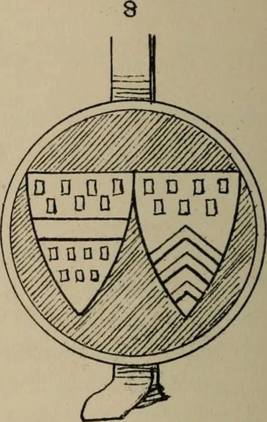 An illustration from The visitations of Bedfordshire ; annis Domini 1566, 1582, and 1634. ... [, 1884, leaf 269