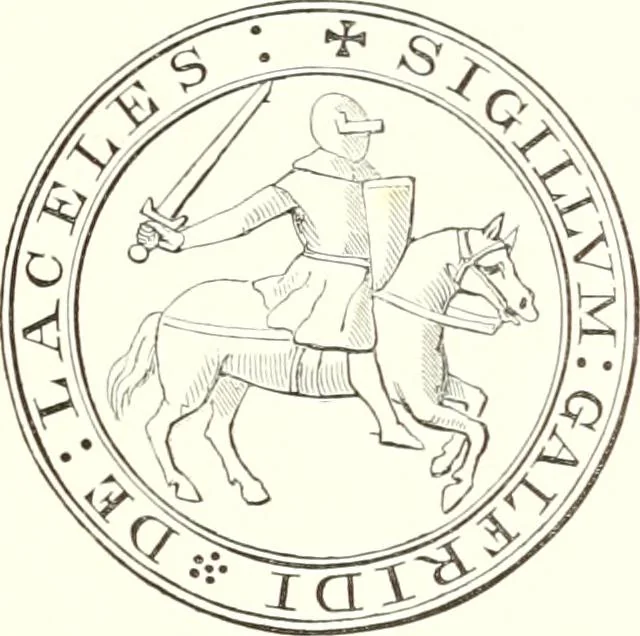 An illustration from The visitations of the county of Nottingham in the years 1569 and 1614, with many other descents of the same county, 1871, leaf 68