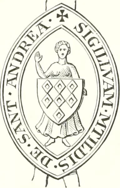 An illustration from The visitations of the county of Nottingham in the years 1569 and 1614, with many other descents of the same county, 1871, leaf 95