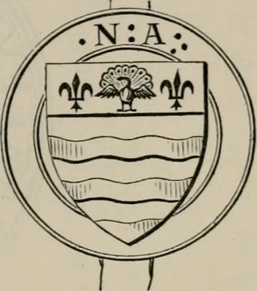 An illustration from The visitations of the county of Nottingham in the years 1569 and 1614 : with many other descents of the same county, 1871, leaf 20