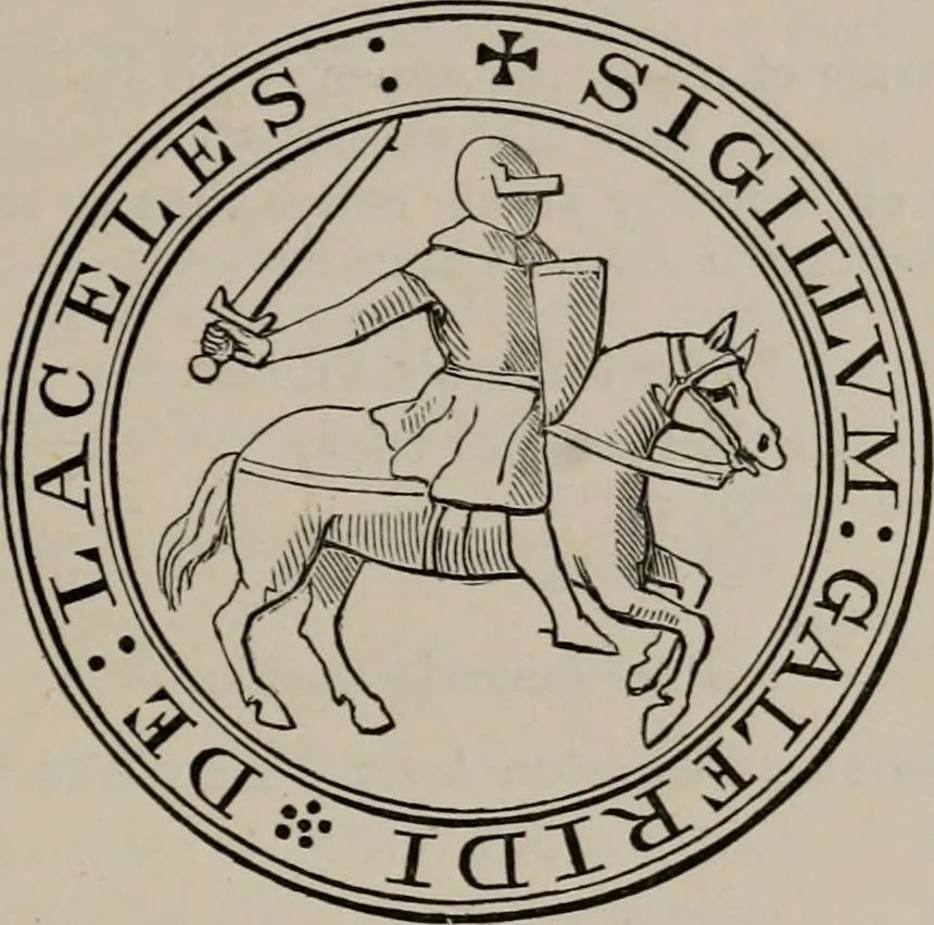 An illustration from The visitations of the county of Nottingham in the years 1569 and 1614 : with many other descents of the same county, 1871, leaf 70