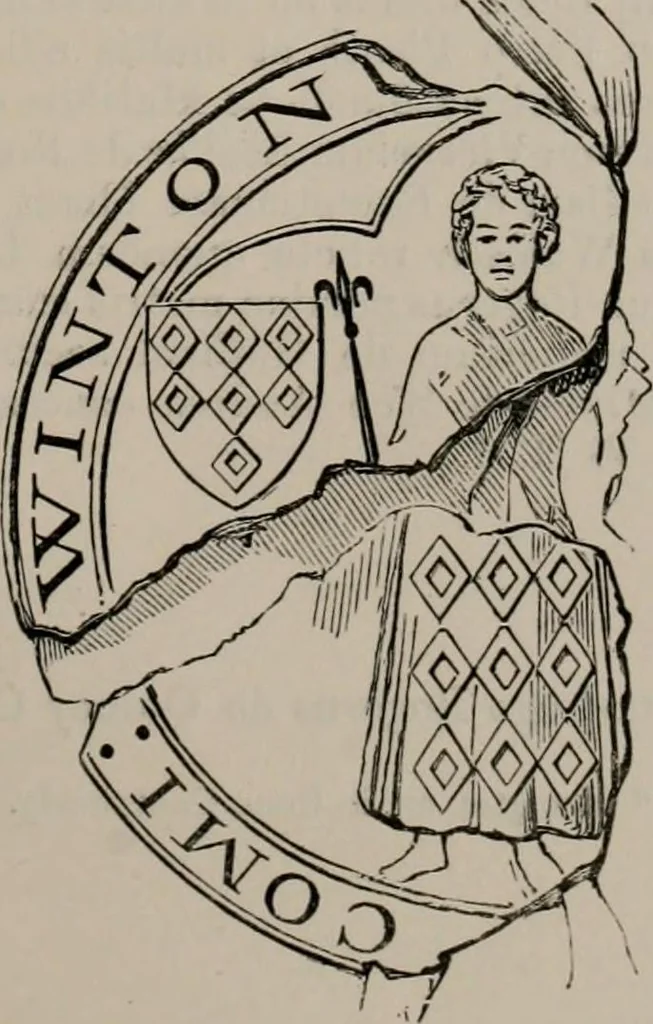 An illustration from The visitations of the county of Nottingham in the years 1569 and 1614 : with many other descents of the same county, 1871, leaf 96