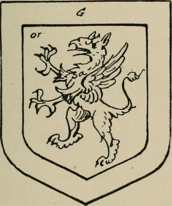 An illustration from The visitations of the county of Sussex made and taken in the years 1530, Thomas Benolte, Clarenceux king of arms; and 1633-4 by John Philipot, Somerset herald, and George Owen, York herald, for Sir John Burroughs, Garter, and Sir Richard St. George, Clarenceux, 1905, leaf 302