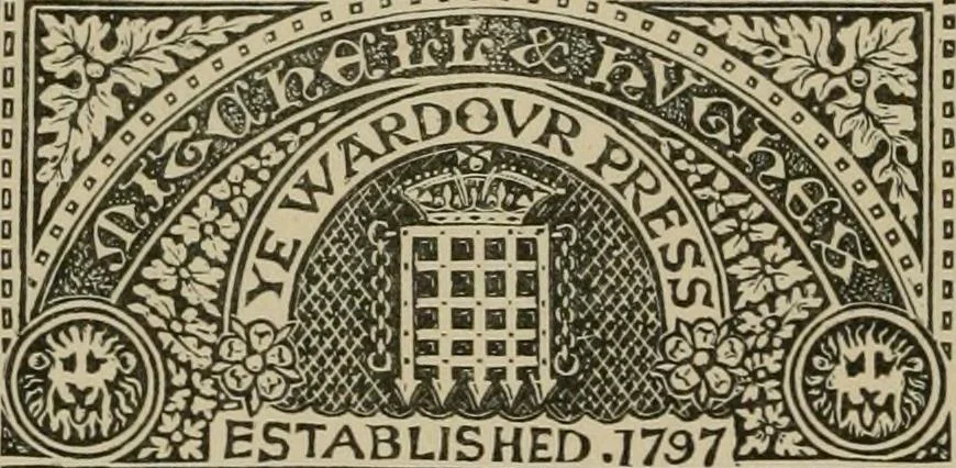 An illustration from The visitations of the county of Sussex made and taken in the years 1530, Thomas Benolte, Clarenceux king of arms; and 1633-4 by John Philipot, Somerset herald, and George Owen, York herald, for Sir John Burroughs, Garter, and Sir Richard St. George, Clarenceux, 1905, leaf 9