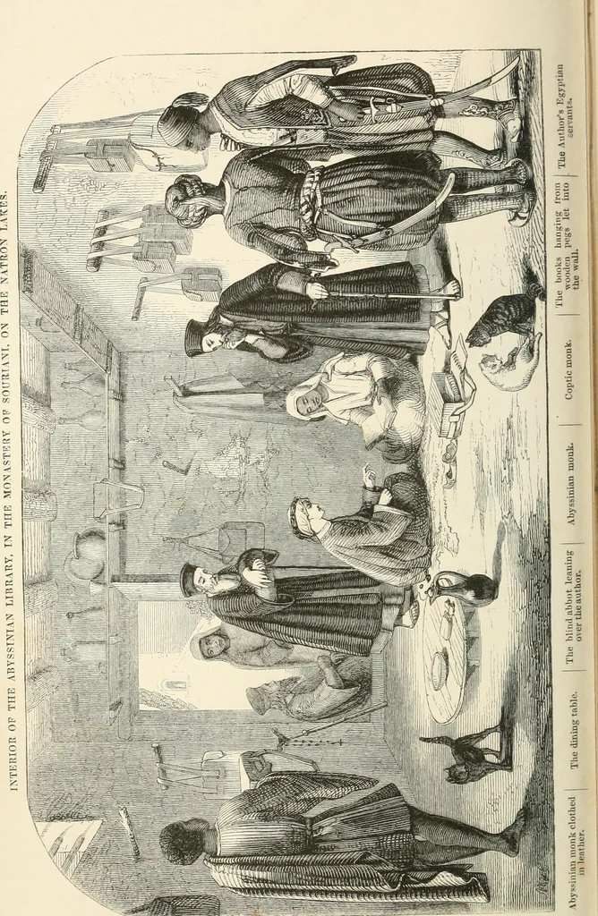 An illustration from Visits to monasteries in the Levant, 1849, leaf 145