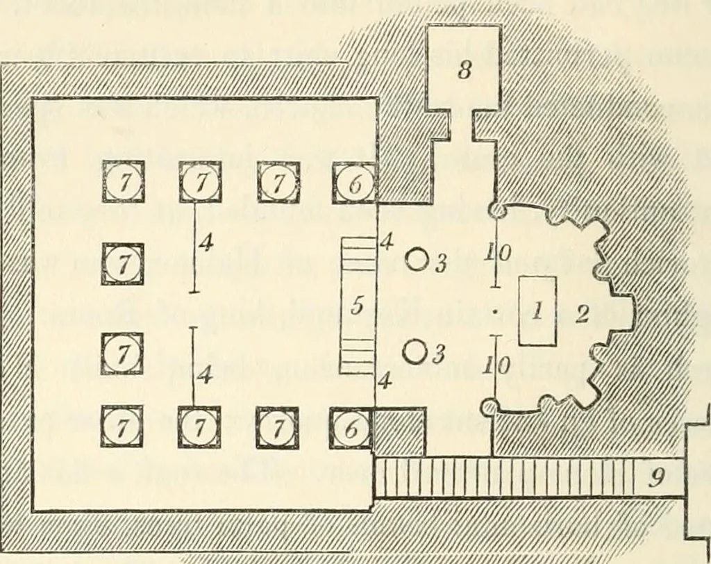 An illustration from Visits to monasteries in the Levant, 1849, leaf 159