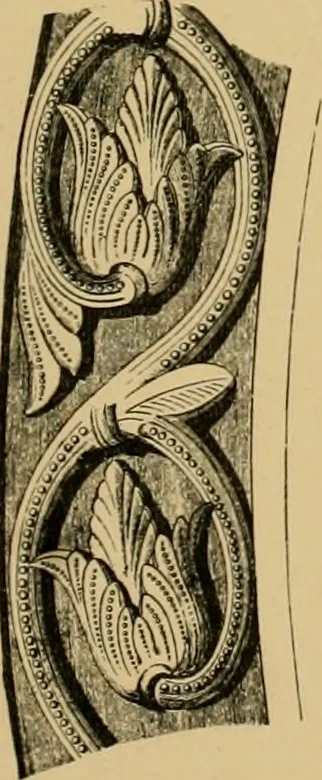 An illustration from A visit to the domed churches of Charente, France, by the Architectural Association of London, in the year 1875 : published as a memorial to Edmund Sharpe : with an historical and descriptive text, illustrated by sixty photo-lithographed plates, 1880, leaf 176