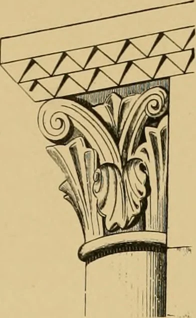 An illustration from A visit to the domed churches of Charente, France, by the Architectural Association of London, in the year 1875 : published as a memorial to Edmund Sharpe : with an historical and descriptive text, illustrated by sixty photo-lithographed plates, 1880, leaf 198