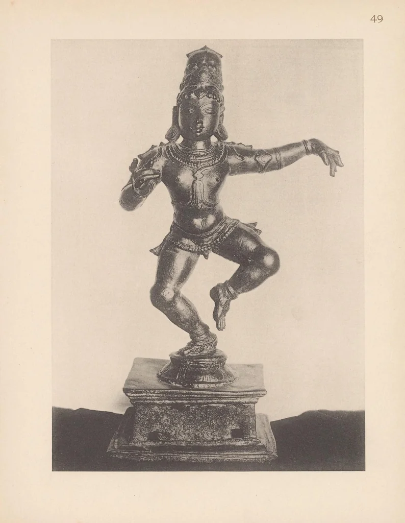 An illustration from Viśvakarma : Examples of Indian architecture, sculpture, painting, handicraft / First series, one hundred examples of Indian sculpture .., 1914, leaf 133