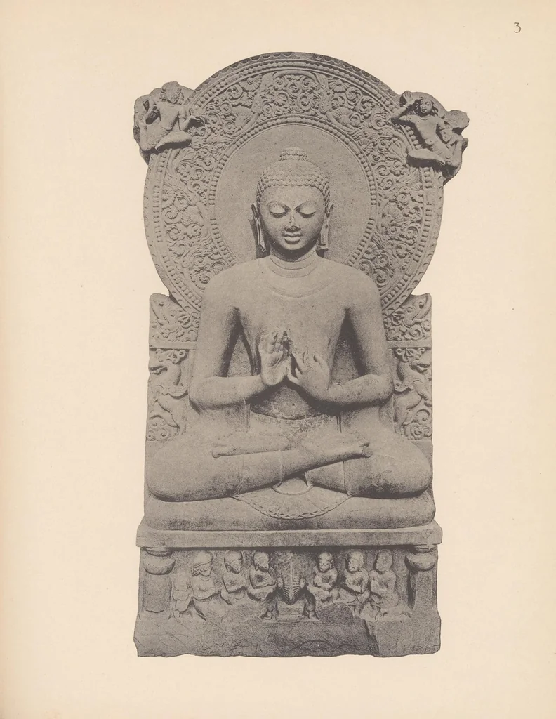 An illustration from Viśvakarma : Examples of Indian architecture, sculpture, painting, handicraft / First series, one hundred examples of Indian sculpture .., 1914, leaf 41