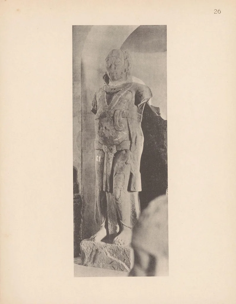 An illustration from Viśvakarma : Examples of Indian architecture, sculpture, painting, handicraft / First series, one hundred examples of Indian sculpture .., 1914, leaf 87