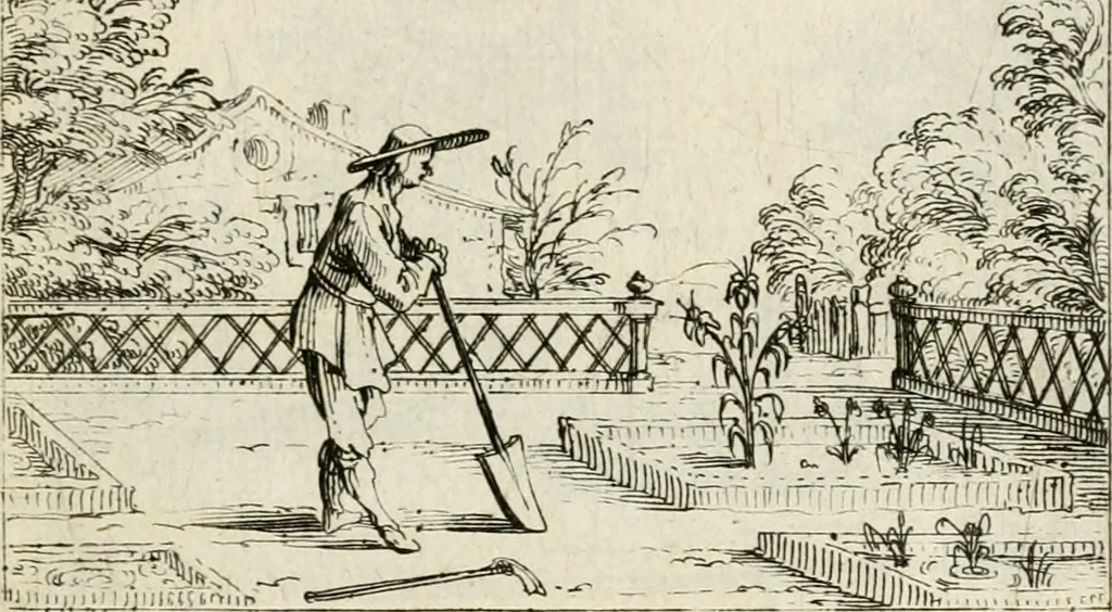 An illustration from Vita Beatae Mariae Virginis matris Dei, emblematibvs delineata = Vie de la bien-hevrevse Vierge Marie, mere de Diev, representée par figures emblematiques, 1646, leaf 32